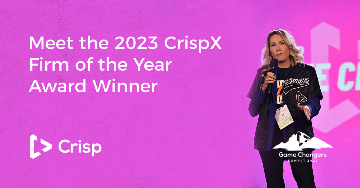 Meet the 2023 CrispX Firm of the Year Award Winner